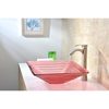 Anzzi Nono Deco-Glass Vessel Sink in Lustrous Translucent Red LS-AZ8110